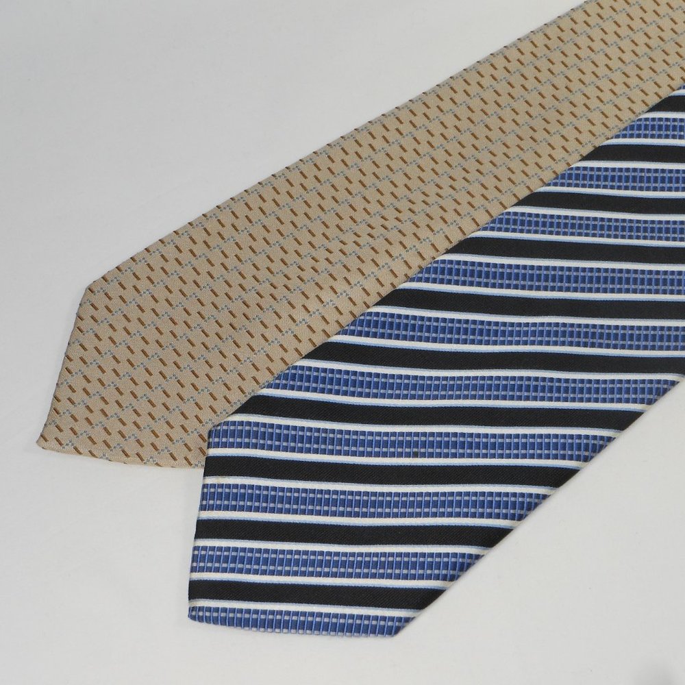 Collection of 2 great silk ties.